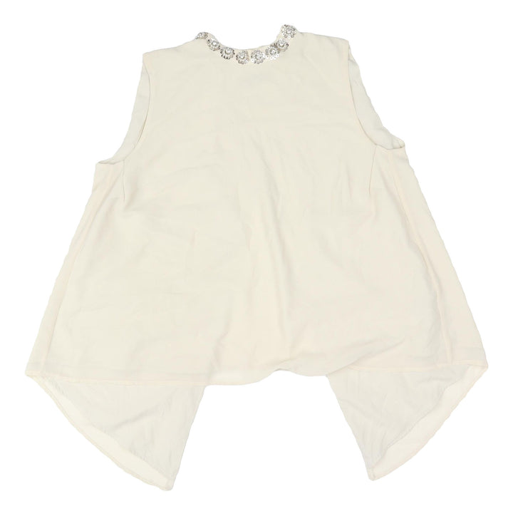 Marks & Spencer Women's Ivory Beaded Tank Top 14