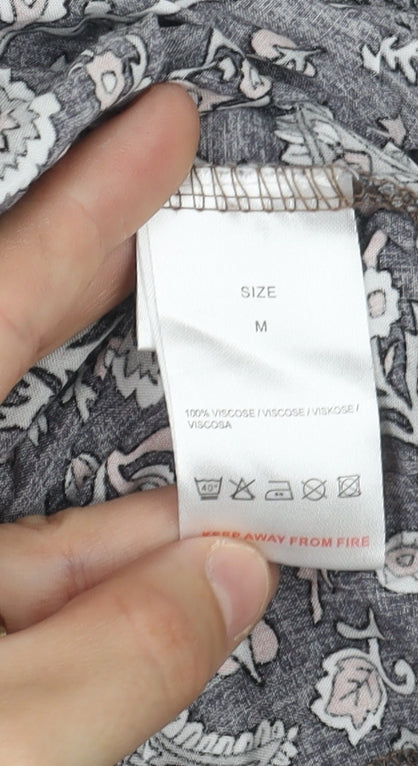 Blue Vanilla Women's Paisley A-Line Dress, M, Multicoloured