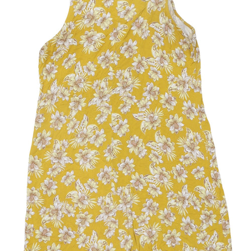 Marks & Spencer Yellow Floral Shift Dress