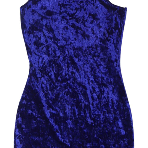 Forever 21 Women's Blue Mini Tank Dress Size 8