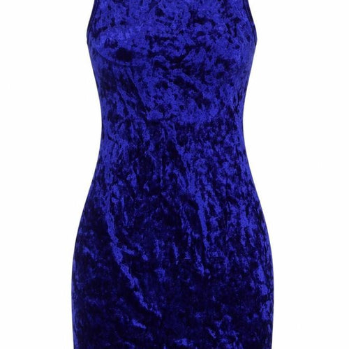 Forever 21 Women's Blue Mini Tank Dress Size 8