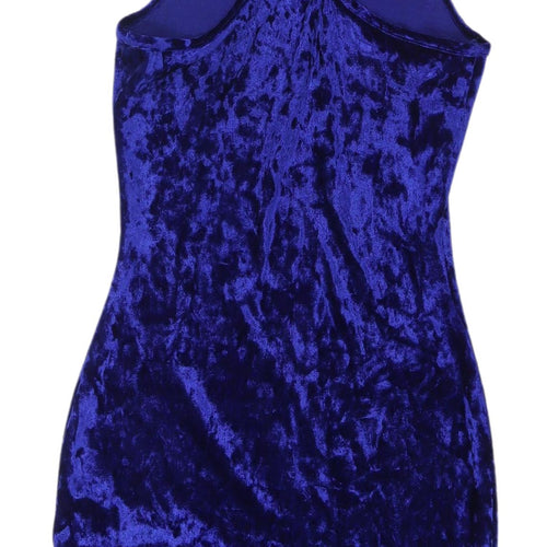 Forever 21 Women's Blue Mini Tank Dress Size 8