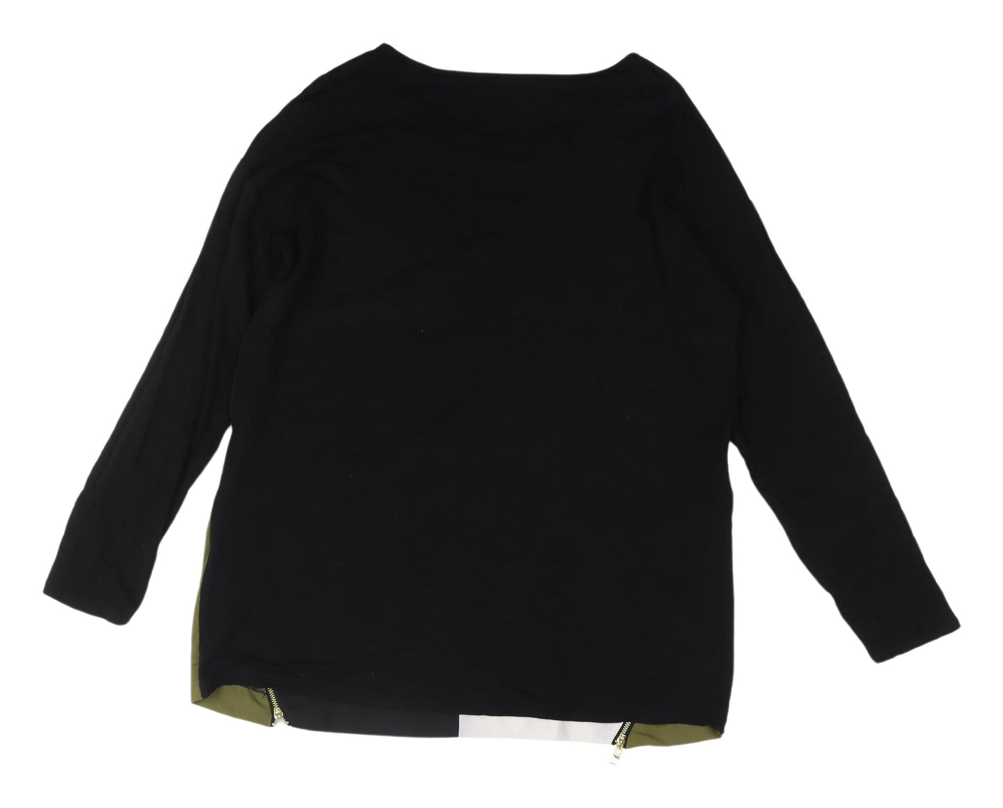 Laura Scott Women's Multicoloured Colourblock Top