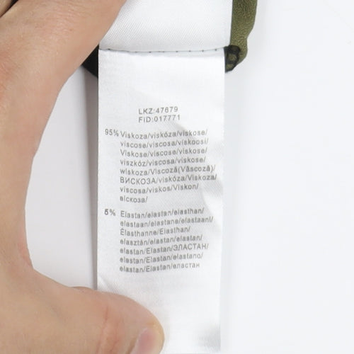 Laura Scott Women's Multicoloured Colourblock Top