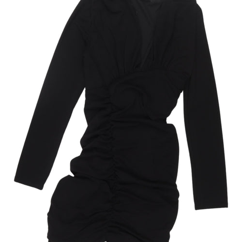 Zara Women's Black XS Bodycon Dress