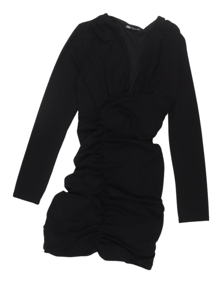 Zara Women's Black XS Bodycon Dress