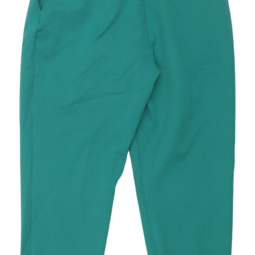 ASOS Women's Green Classic Trousers, Size 8