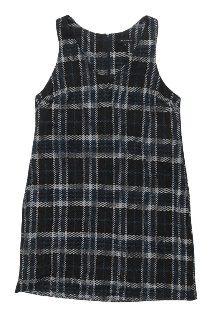 New Look Women's Multicoloured Check Shift Dress