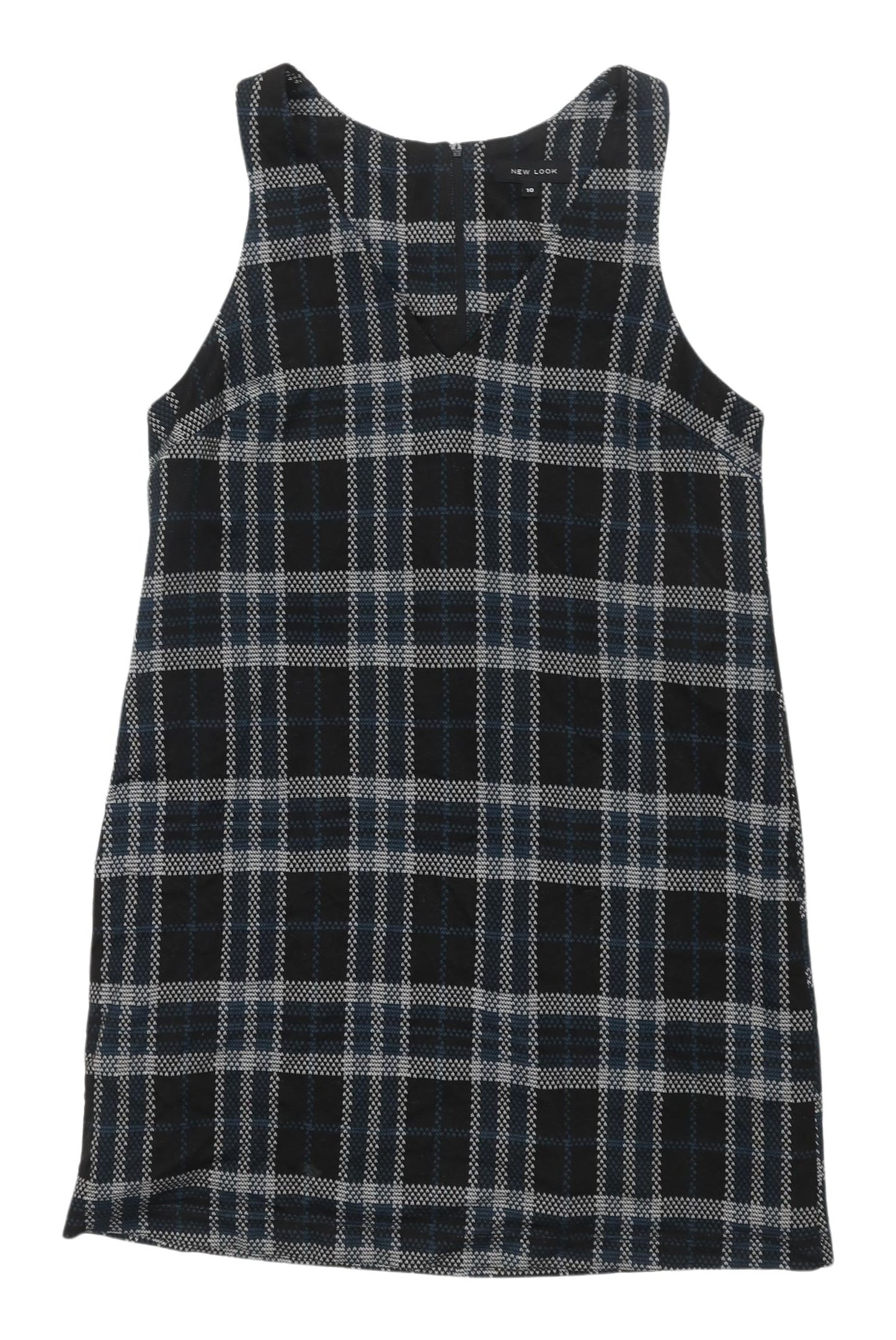 New Look Women's Multicoloured Check Shift Dress