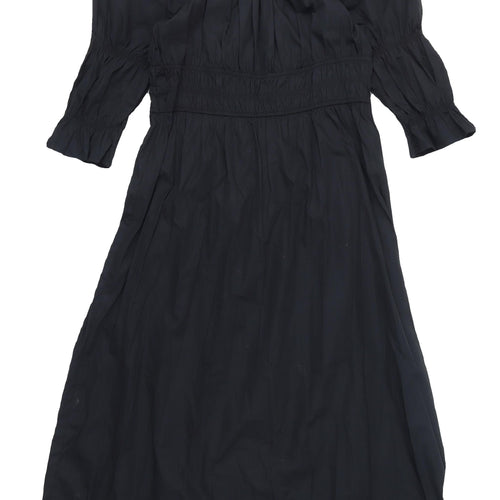 Marks and Spencer Women's Black A-Line Dress Size 12
