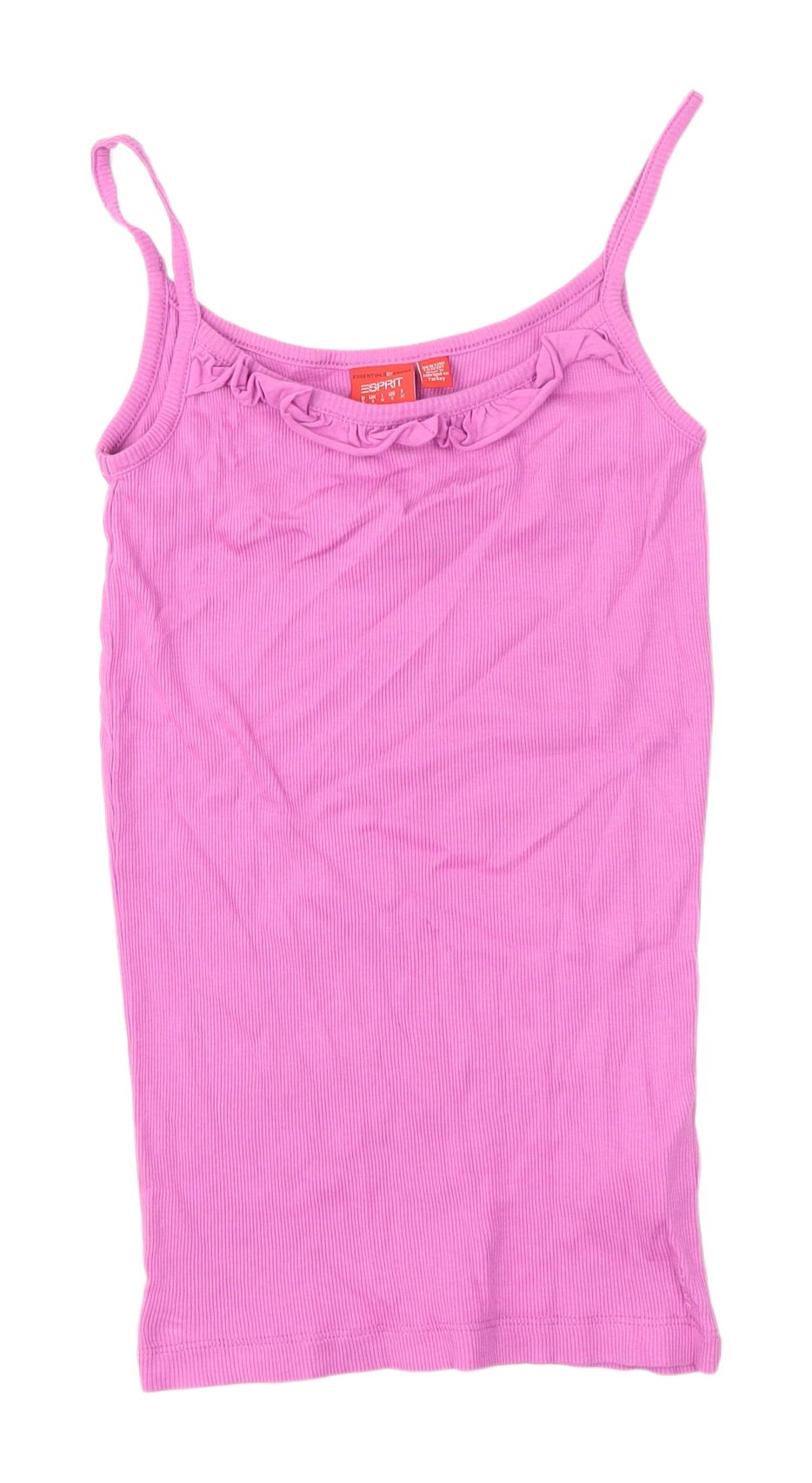 Esprit Women's Pink Cotton Camisole Tank Top S Casual