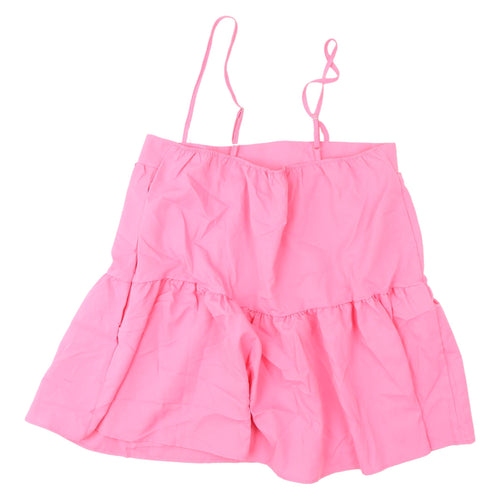 Boohoo Women's Pink Camisole Tank, Size 18, Sleeveless