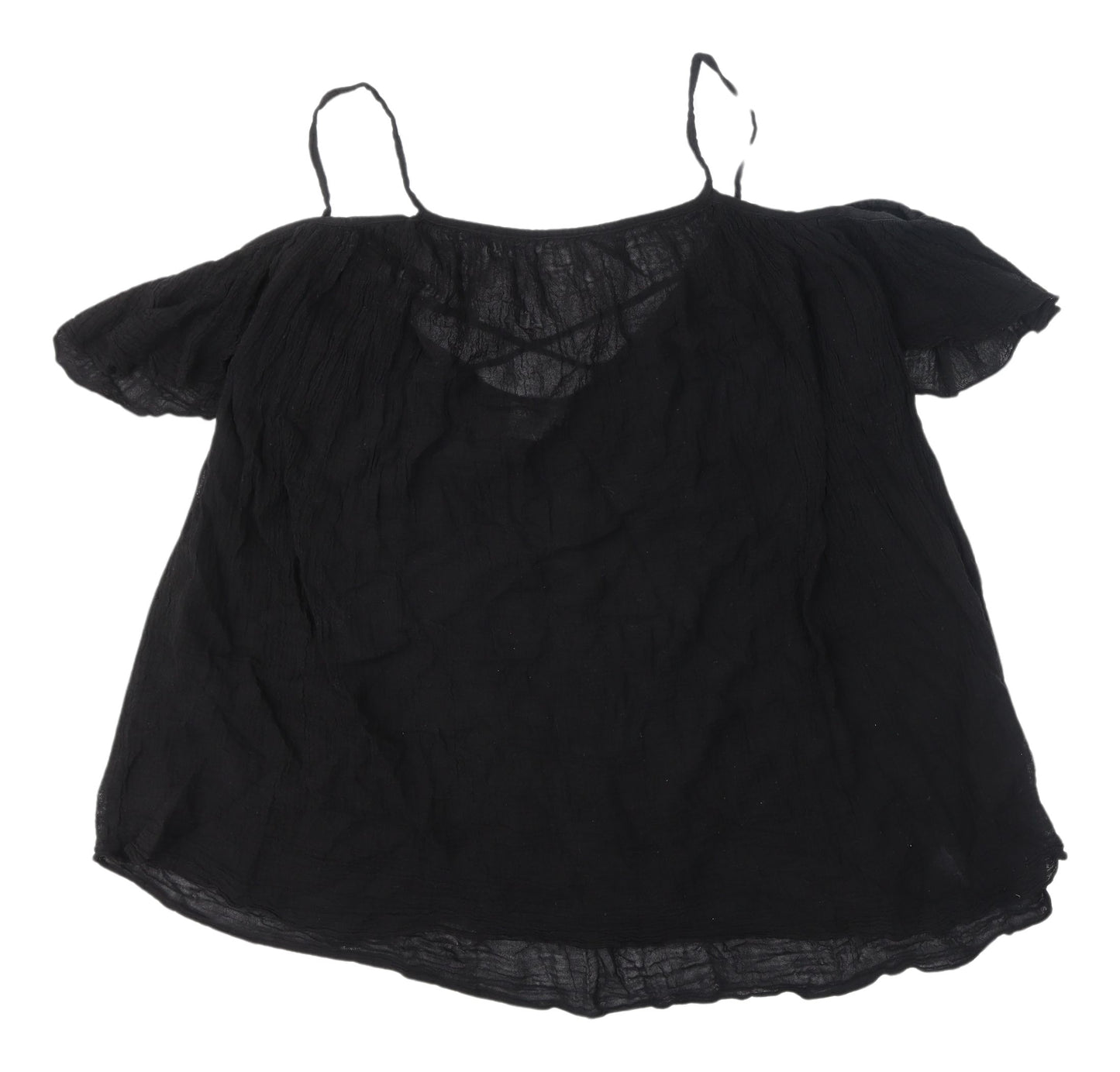 ASOS Women's Black Camisole Blouse Size 12