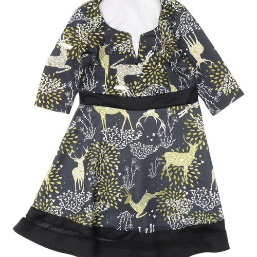 Want That Trend Women's Multicoloured A-Line Dress