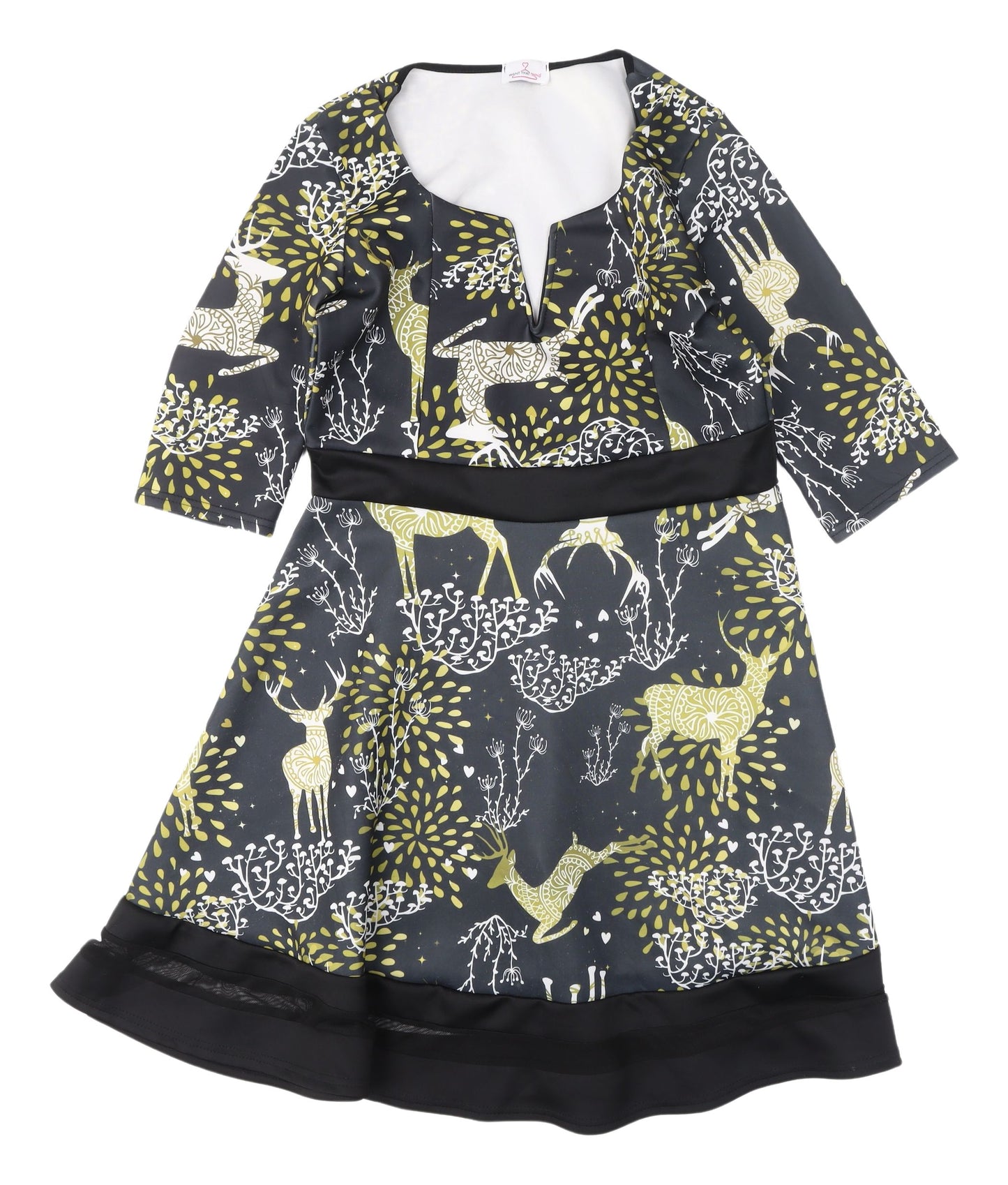 Want That Trend Women's Multicoloured A-Line Dress