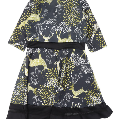 Want That Trend Women's Multicoloured A-Line Dress