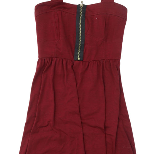 Miso Women's Red A-Line Dress Size 10