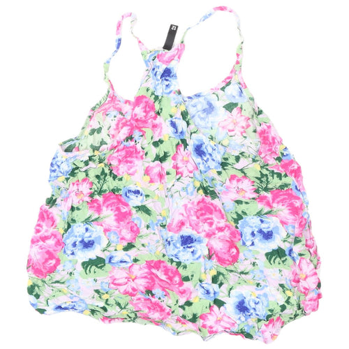 Divided Women’s Camisole Floral Tank Top Size 12