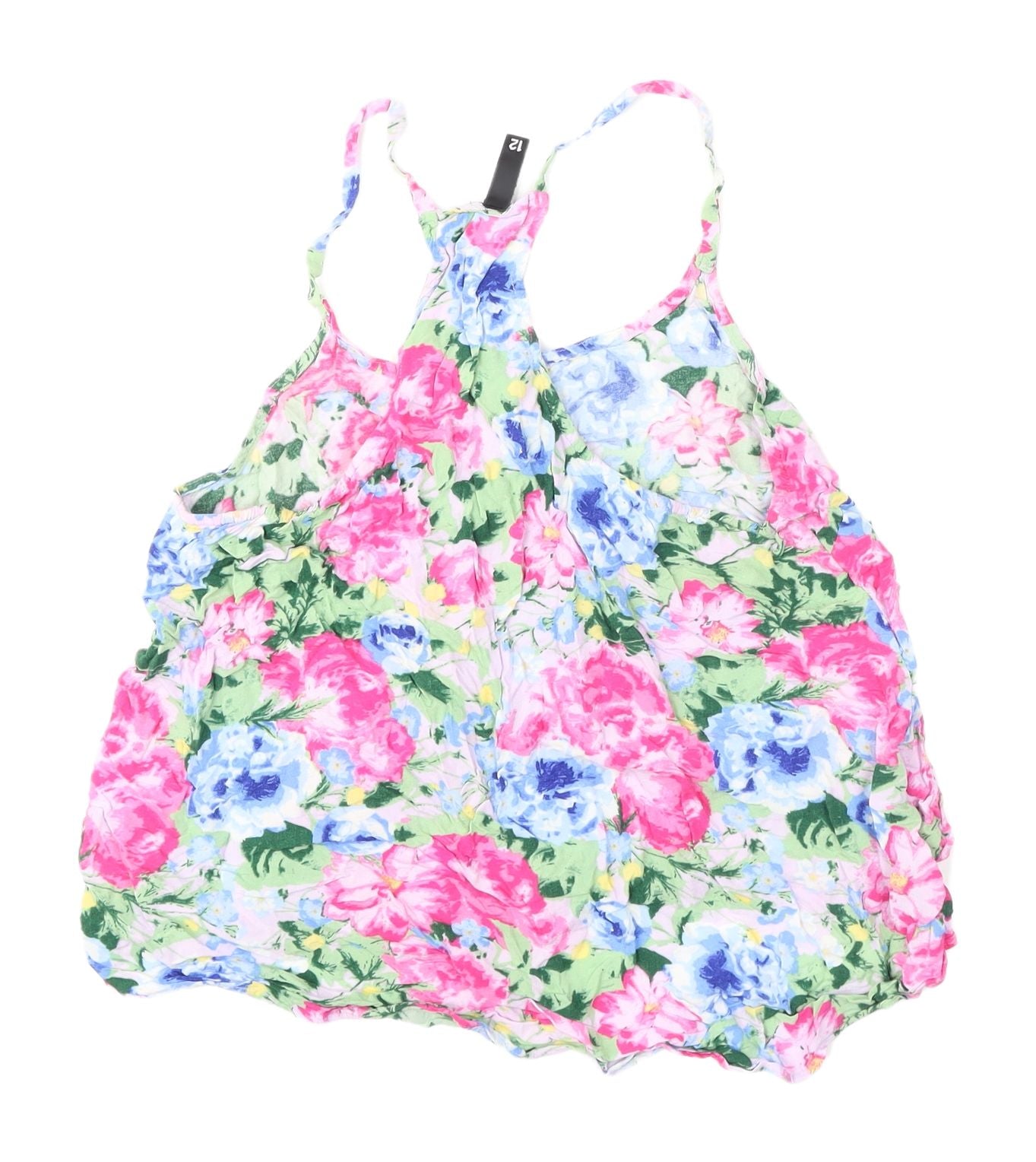 Divided Women’s Camisole Floral Tank Top Size 12