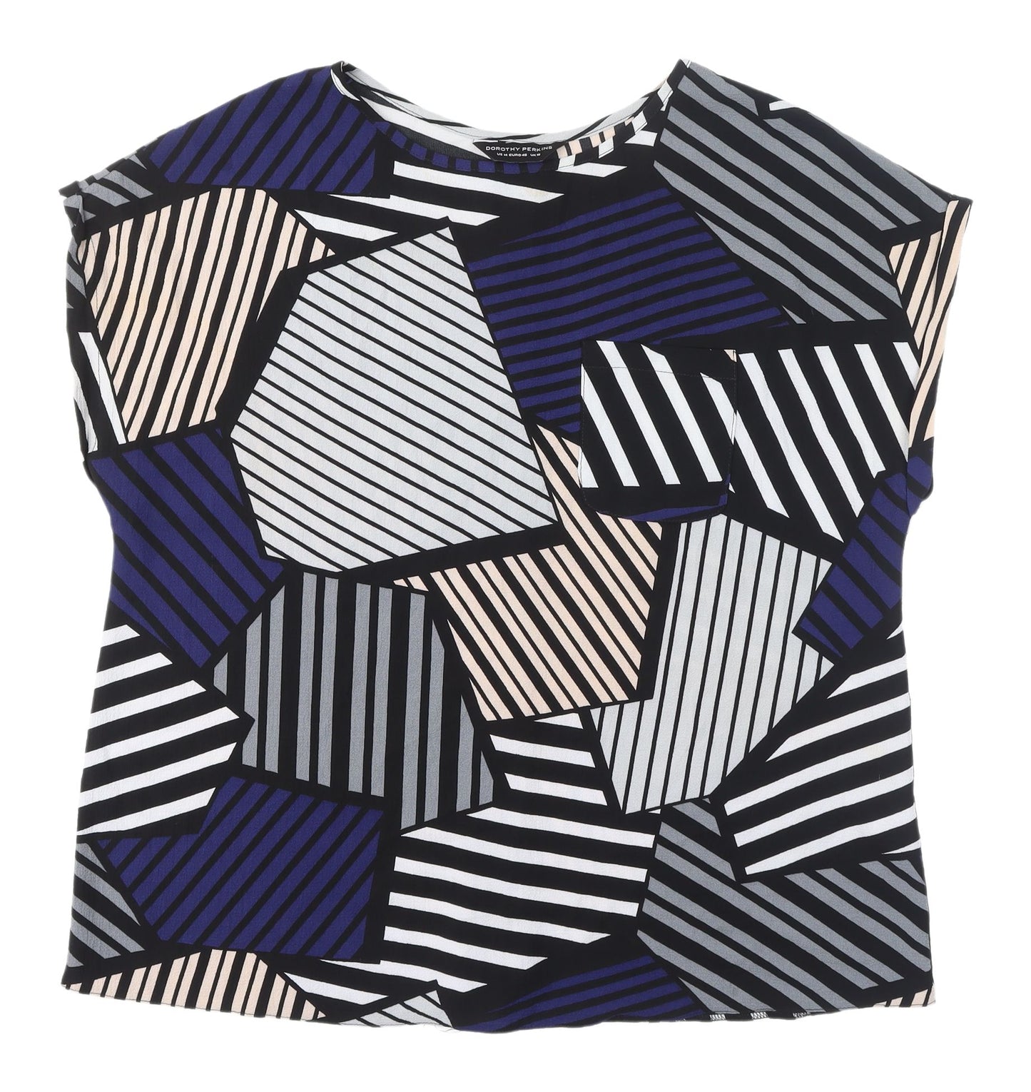 Dorothy Perkins Women's Multicoloured Blouse, Size 18