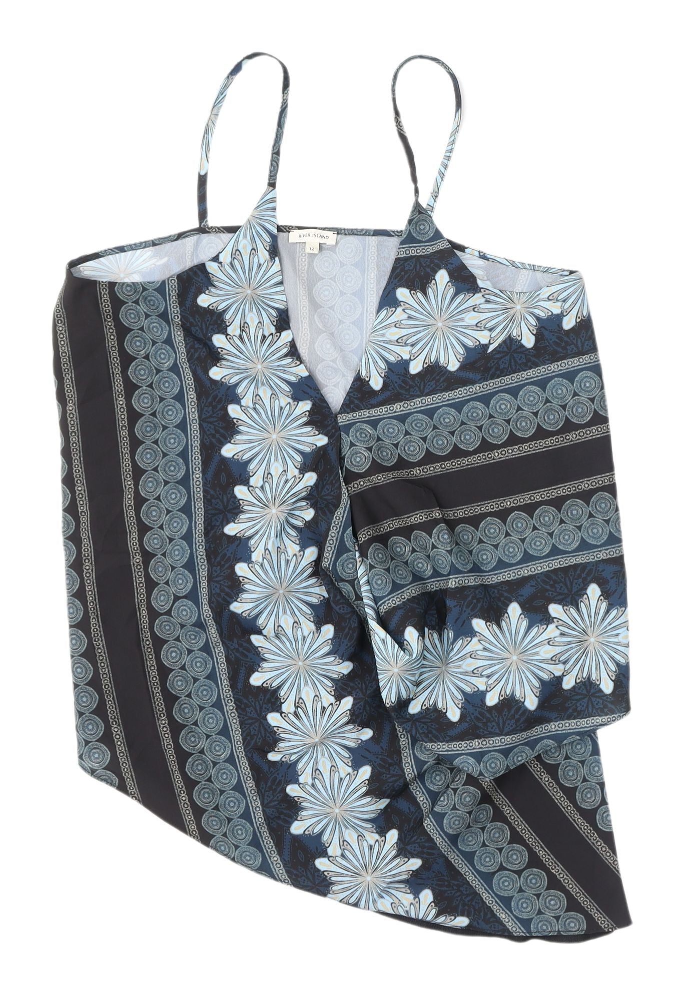 River Island Women's Multicoloured Camisole Tank, Size 12