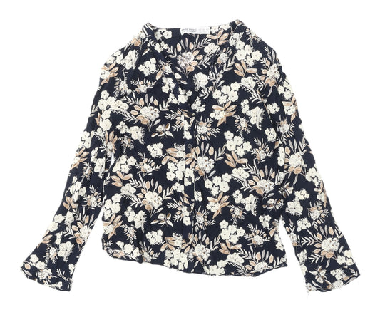 Zara Women’s Multicoloured XS Floral Blouse