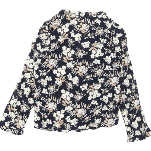 Zara Women’s Multicoloured XS Floral Blouse