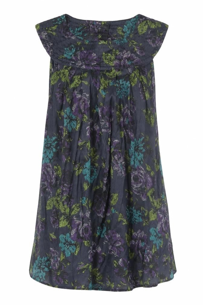 Front view of Topshop Floral Women's Blouse, Multicoloured, size 10