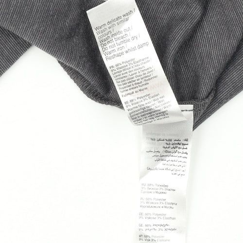 New Look Women's Grey Shift Dress UK 20