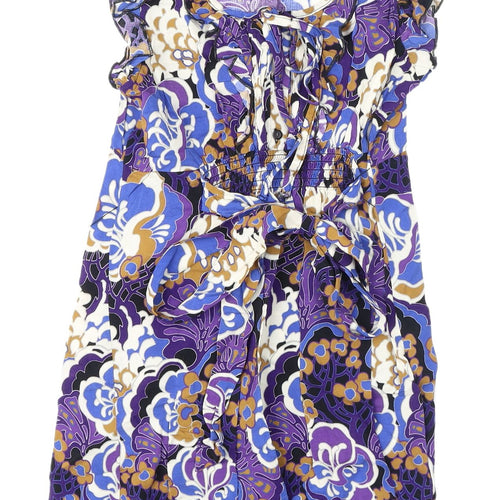 Dorothy Perkins Women's Floral Sleeveless Blouson Dress