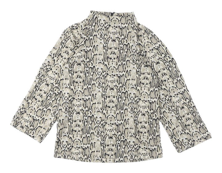 Marks and Spencer Women's Animal Print High Neck Top