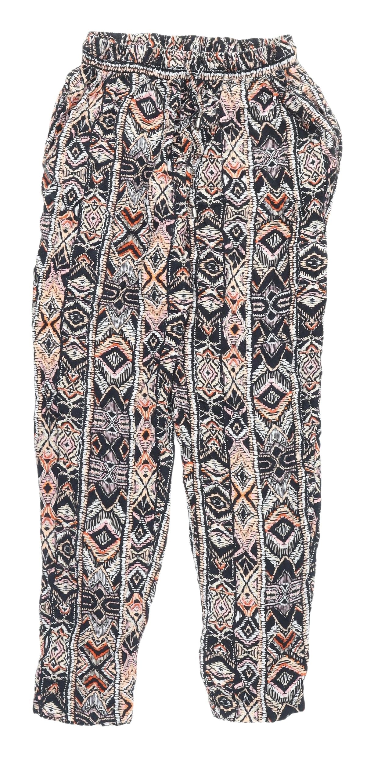 New Look Women's Multicoloured Harem Trousers Size 12