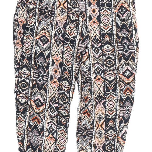 New Look Women's Multicoloured Harem Trousers Size 12