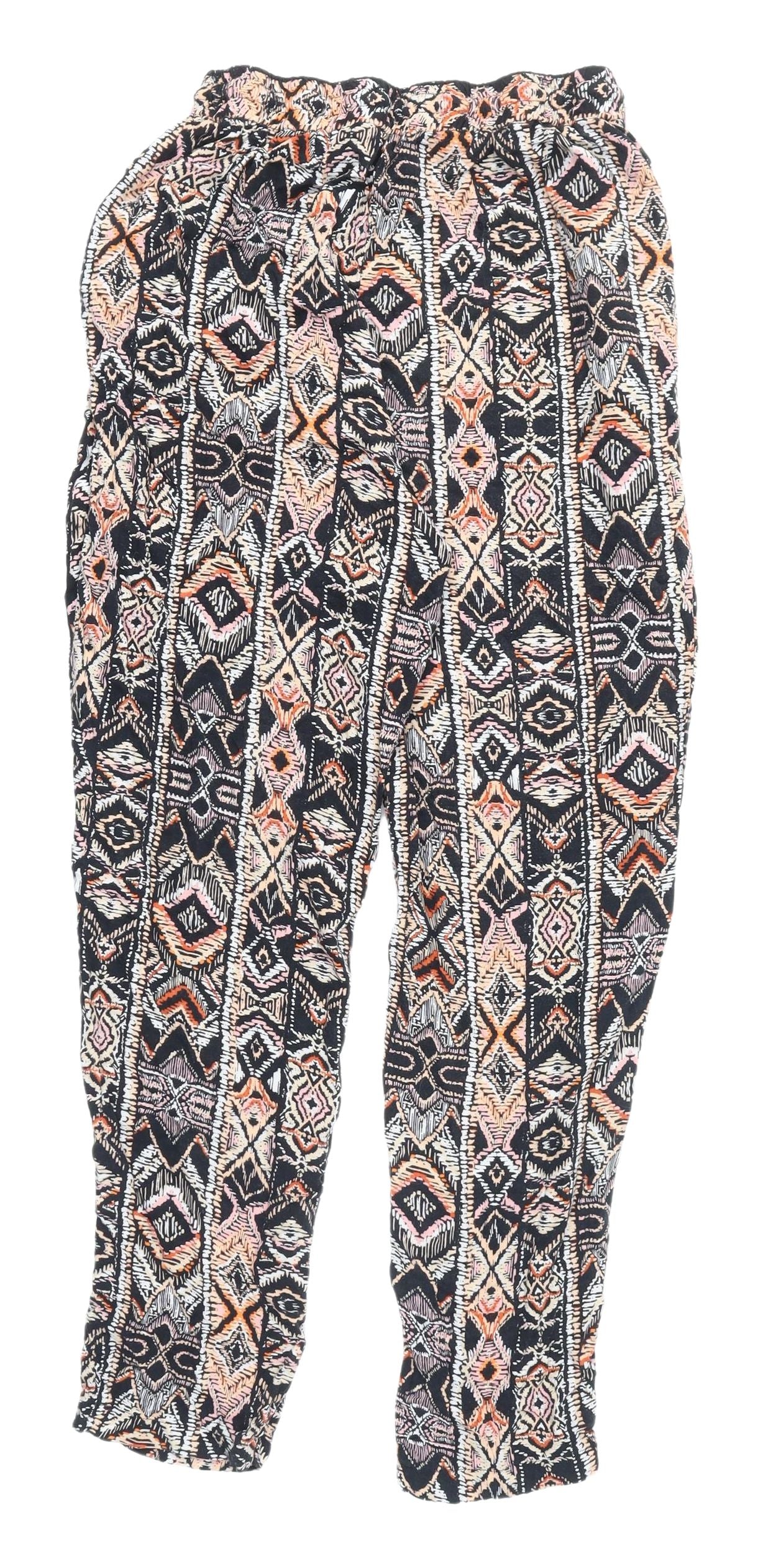 New Look Women's Multicoloured Harem Trousers Size 12