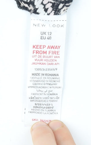 New Look Women's Multicoloured Harem Trousers Size 12