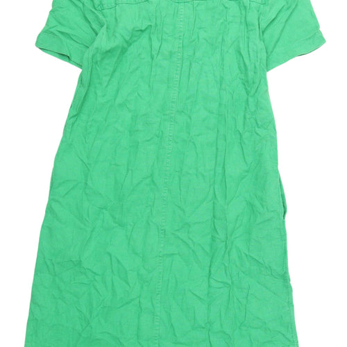 Marks and Spencer Women's Green Short Sleeve Dress