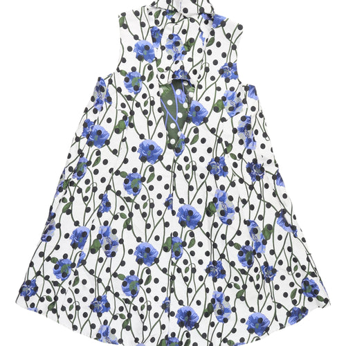 ASOS Women's Floral A-Line Dress, UK 10, Knee Length