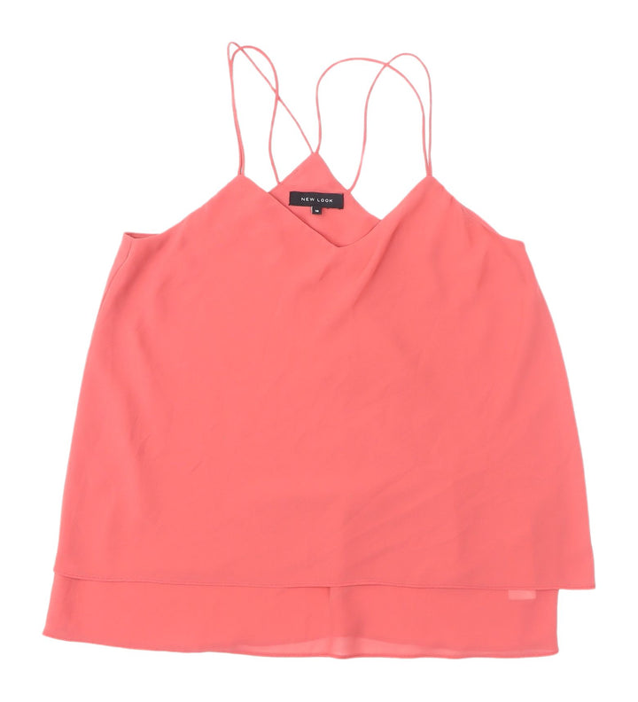 New Look Women's Pink Camisole Spaghetti Strap Tank