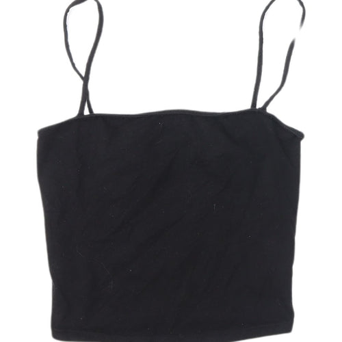 H&M Women's Black Basic Tank XS - Spring/Summer Staple