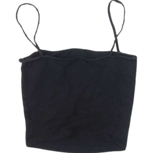 H&M Women's Black Basic Tank XS - Spring/Summer Staple