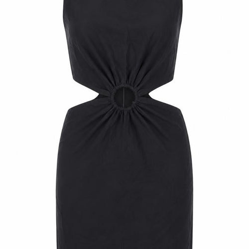 Zara Women's Black Bodycon Cut Out Dress Size 12