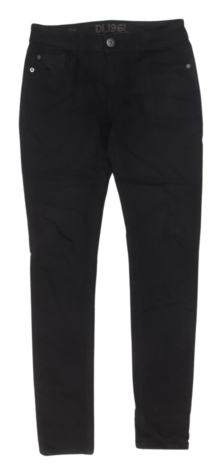 DL1961 Women's Black Skinny Jeans - Size 25
