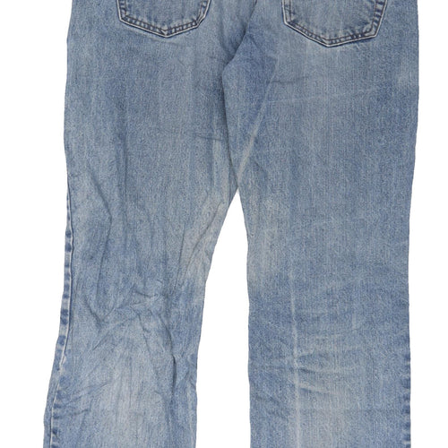 Denim Co Men's Blue Straight Jeans L