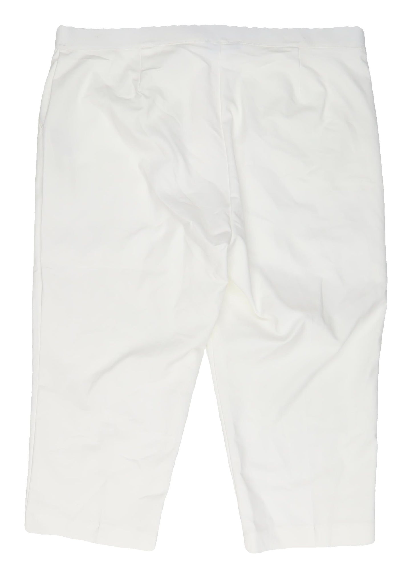 Marks and Spencer Women Ivory Trousers, Size 22