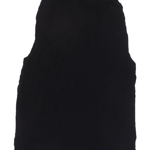 Marks and Spencer Women's Black Sleeveless Blouse