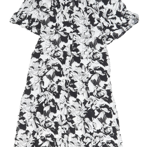 Marks and Spencer Women's Floral Midi Shift Dress