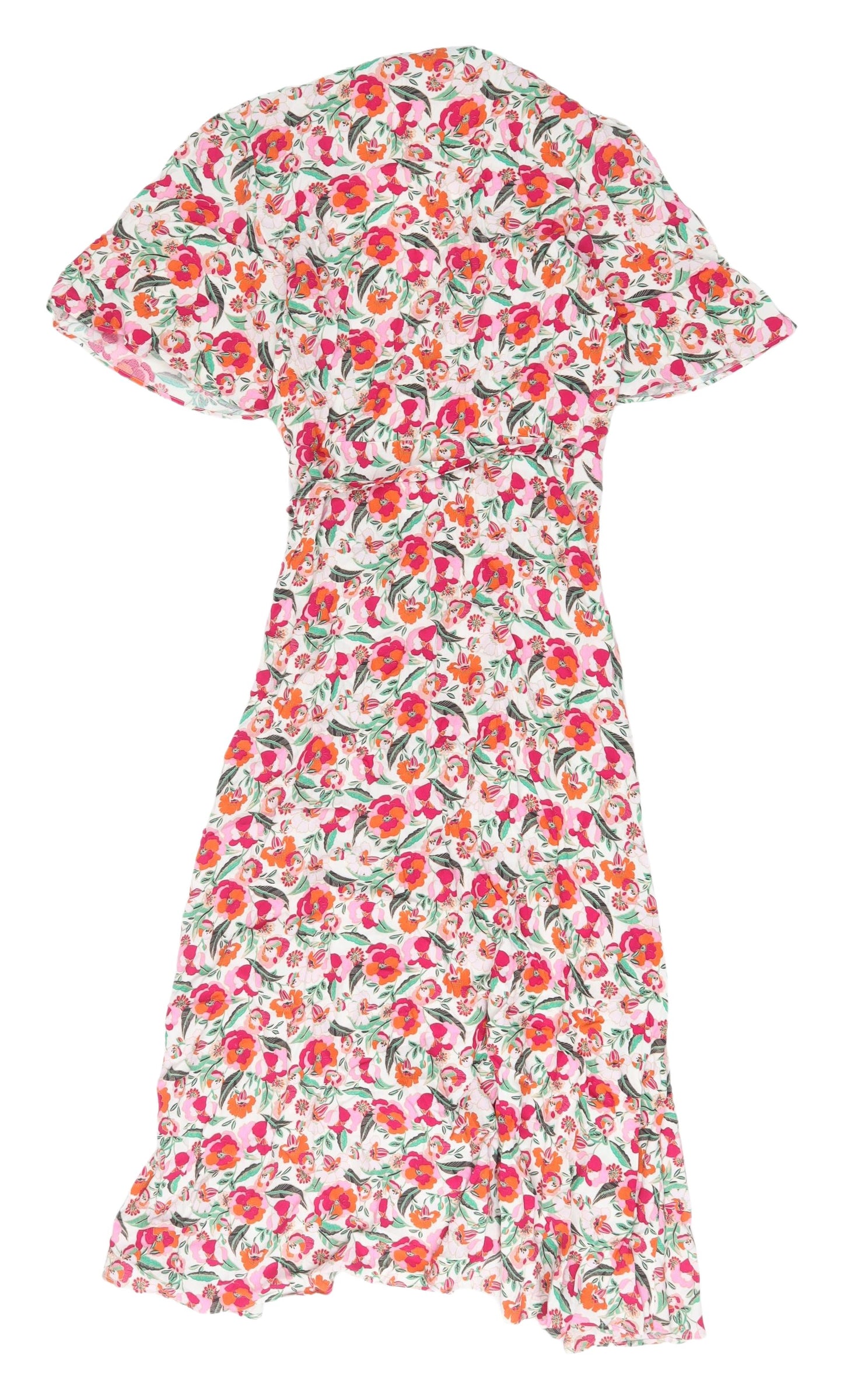 Marks and Spencer Women's Floral Wrap Dress Size 6