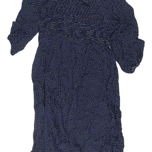 Marks and Spencer Women's Blue Fit & Flare Dress Size 20