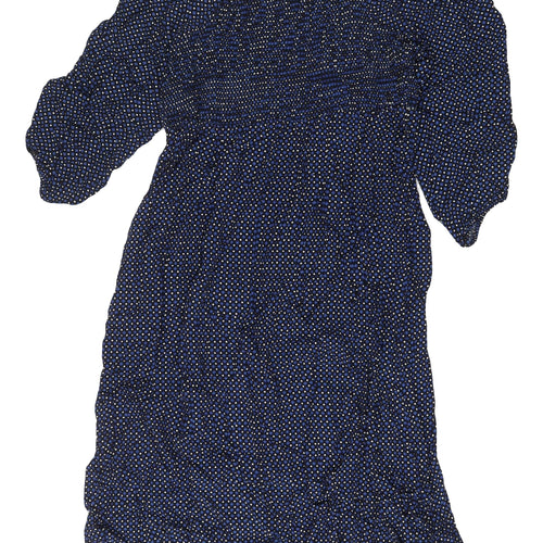 Marks and Spencer Women's Blue Fit & Flare Dress Size 20