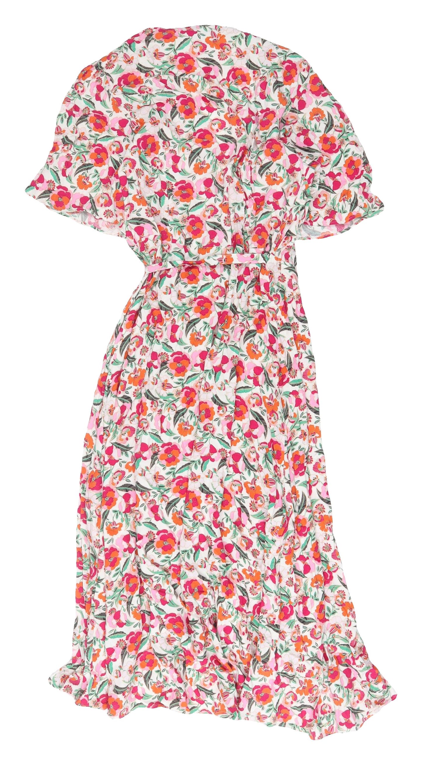 Marks and Spencer Women's Floral Wrap Dress Size 10